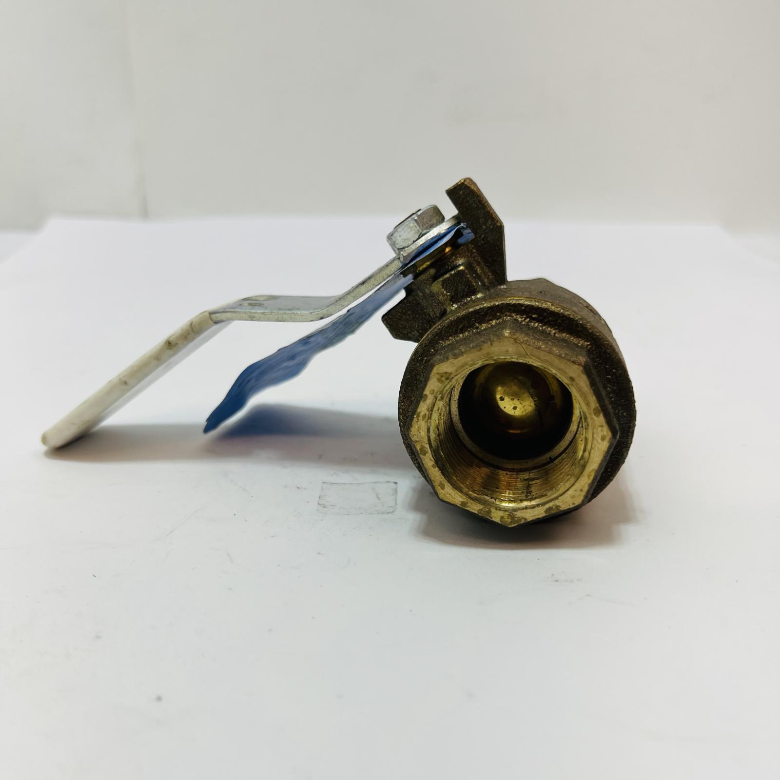 Nibco 1" Brass Ball Valve 600 CWP Hydropure MSS SP-110 - Photo 3