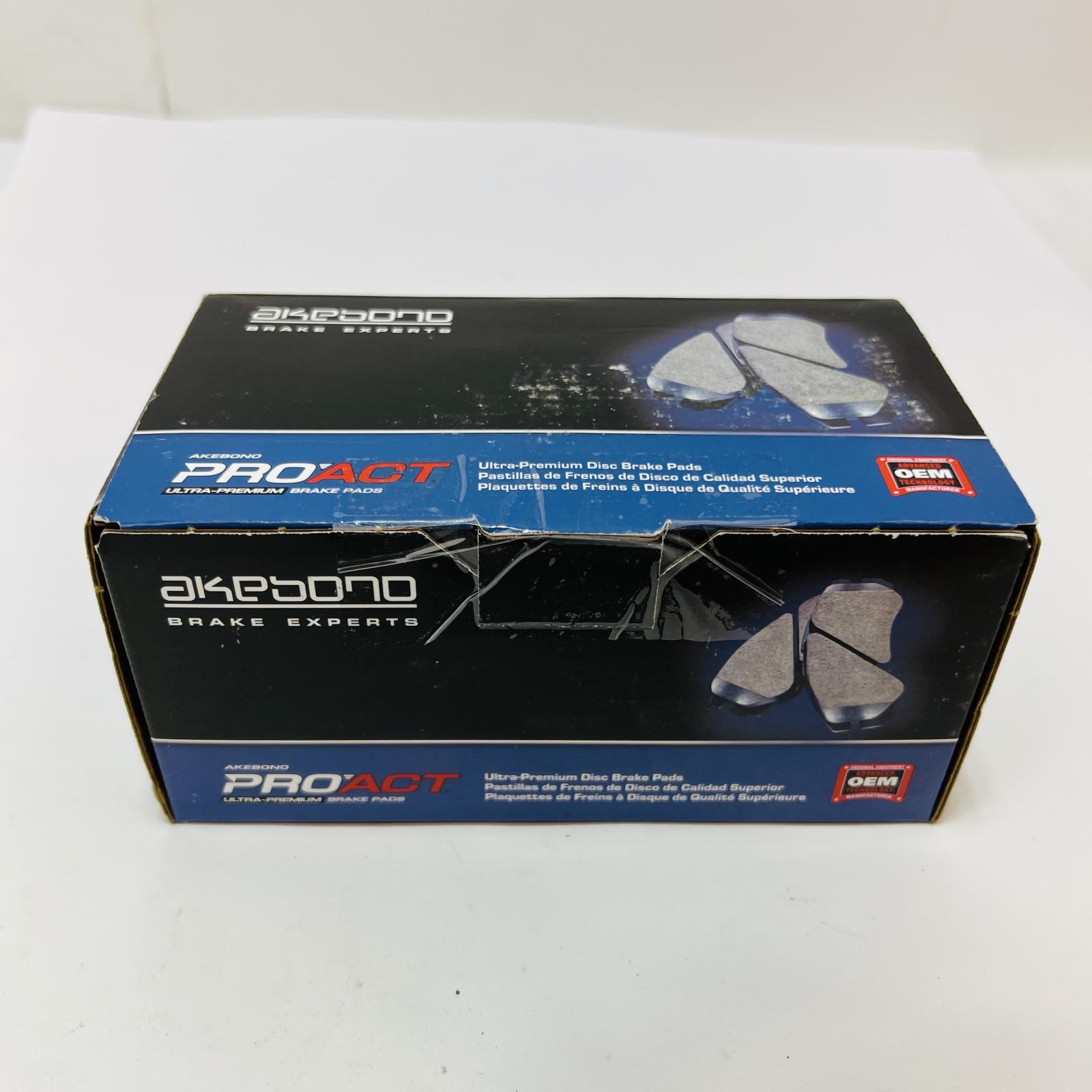 Akebono ACT1124 Ceramic Brake Pads Front ProACT OEM Compatible with Honda Acura - Photo 2