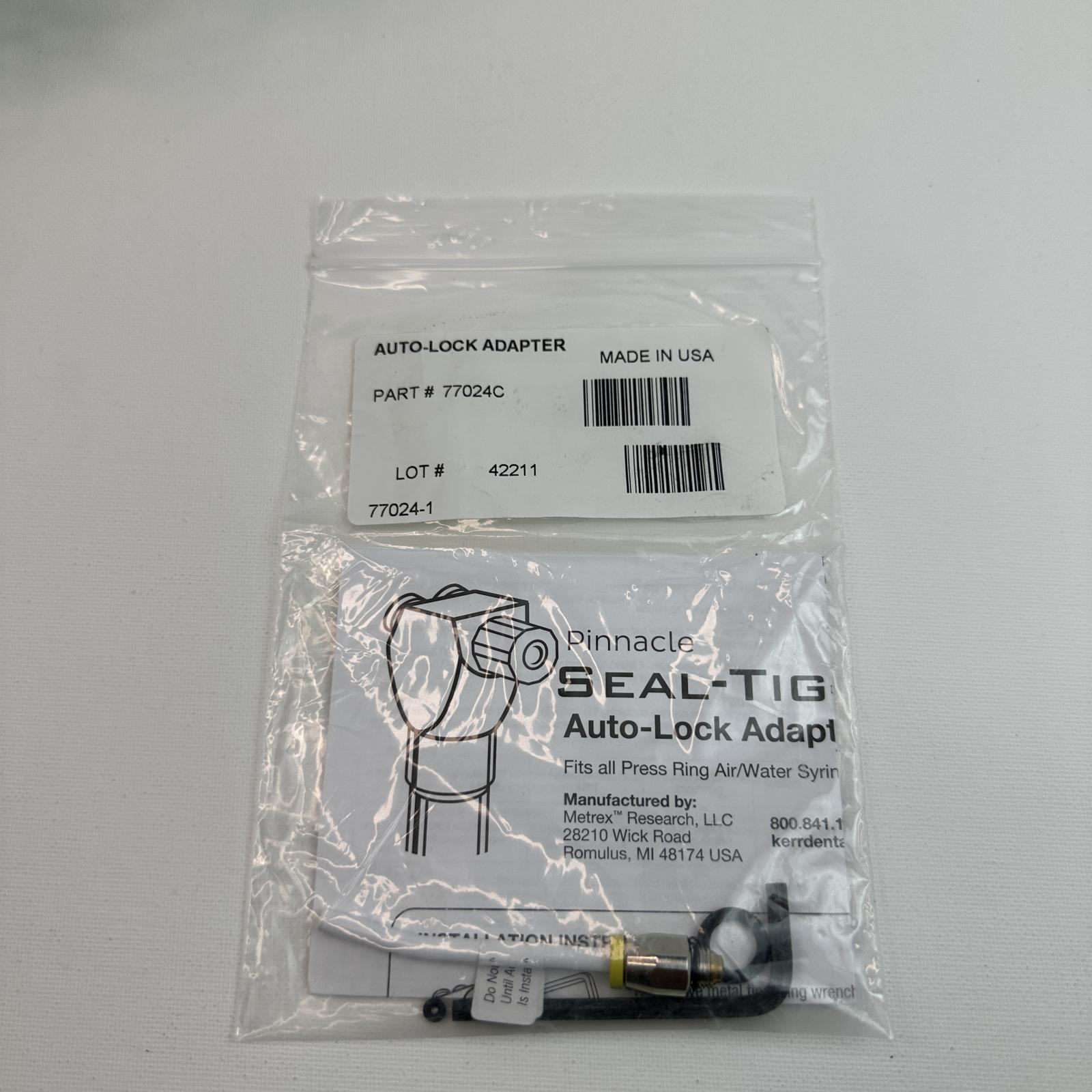 Pinnacle Seal-Tig Auto-Lock Adapter 77024C - Photo 2