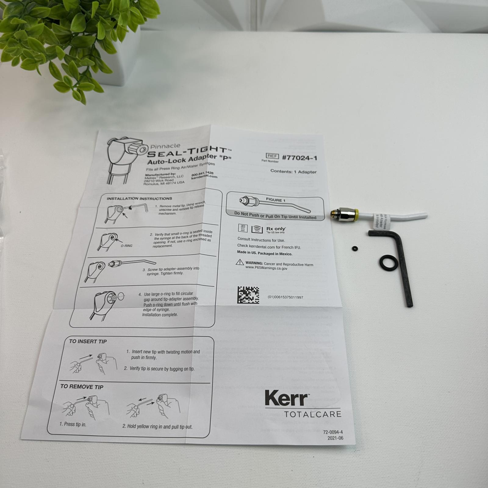 Pinnacle Seal-Tig Auto-Lock Adapter 77024C - Photo 4