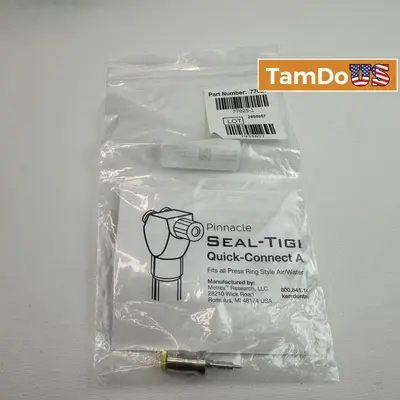 Pinnacle Seal-Tig Quick Connect Adapter 77025-1 at Office in new condition