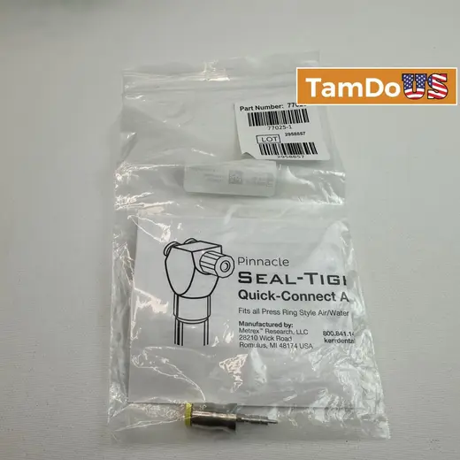 Pinnacle Seal-Tig Quick Connect Adapter 77025-1 at TamDoUS Taylorsville