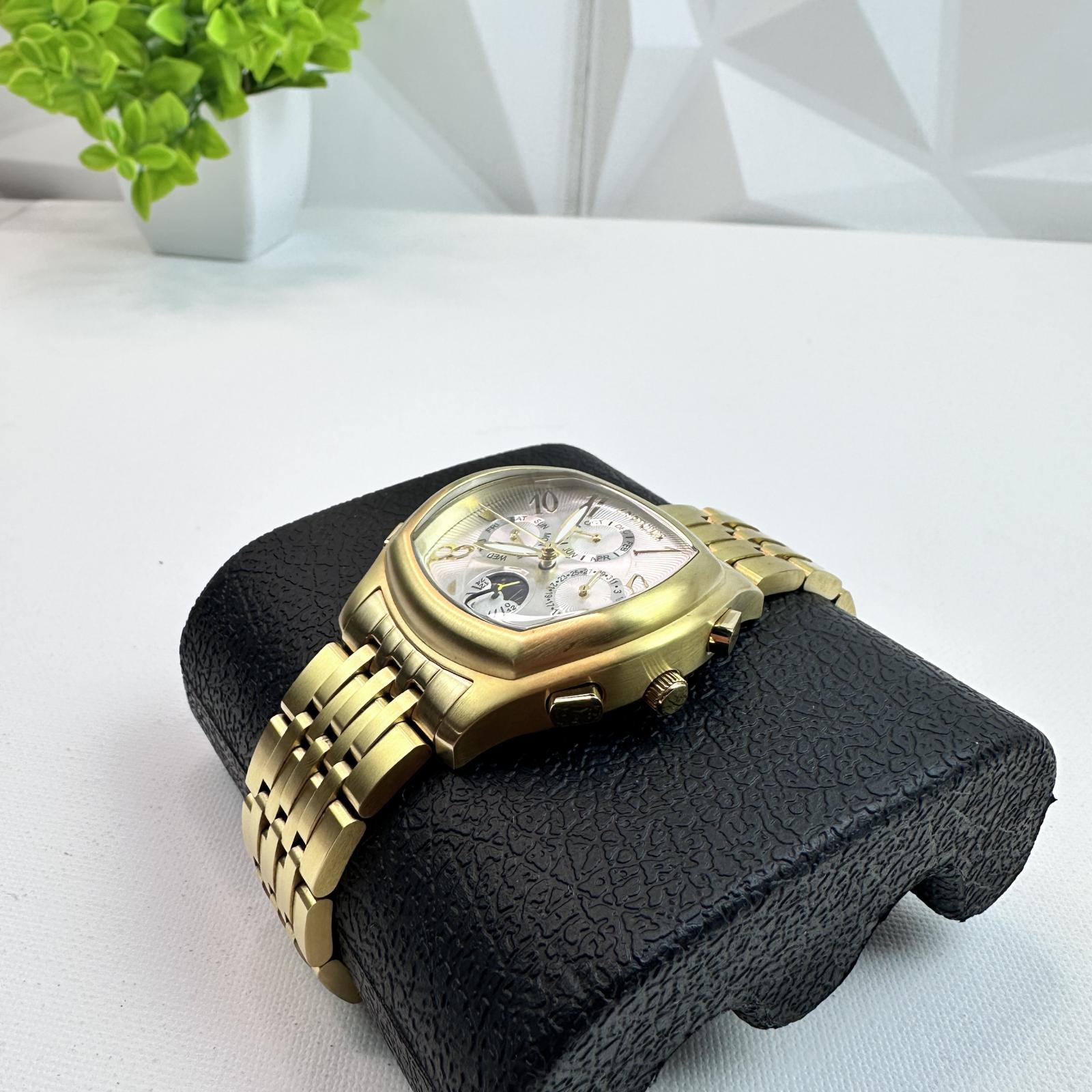 Invicta Objet D Art 37883 Men's 42mm Gold Auto Skeleton Watch Silver Dial - Photo 9