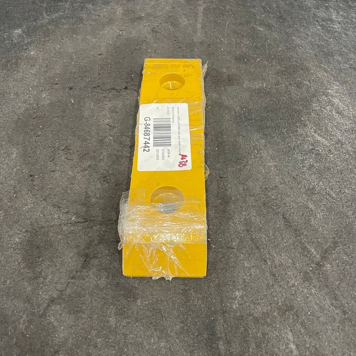 Vermeer 15295 A-I4709B Side Gear Plate Mount - Photo 7