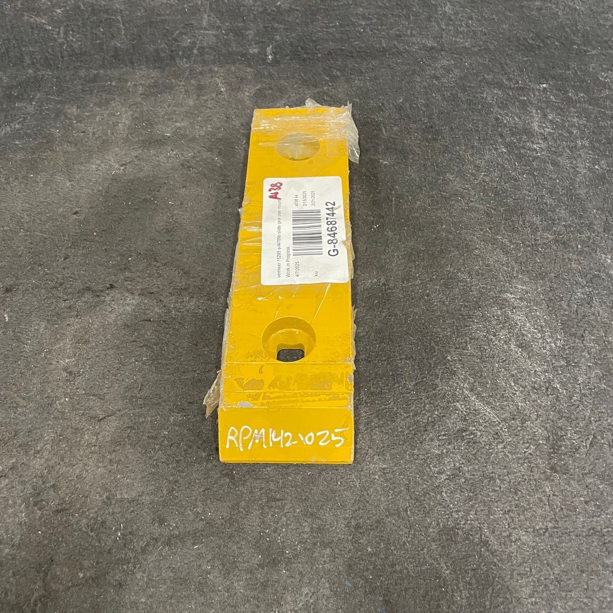 Vermeer 15295 A-I4709B Side Gear Plate Mount - Photo 5