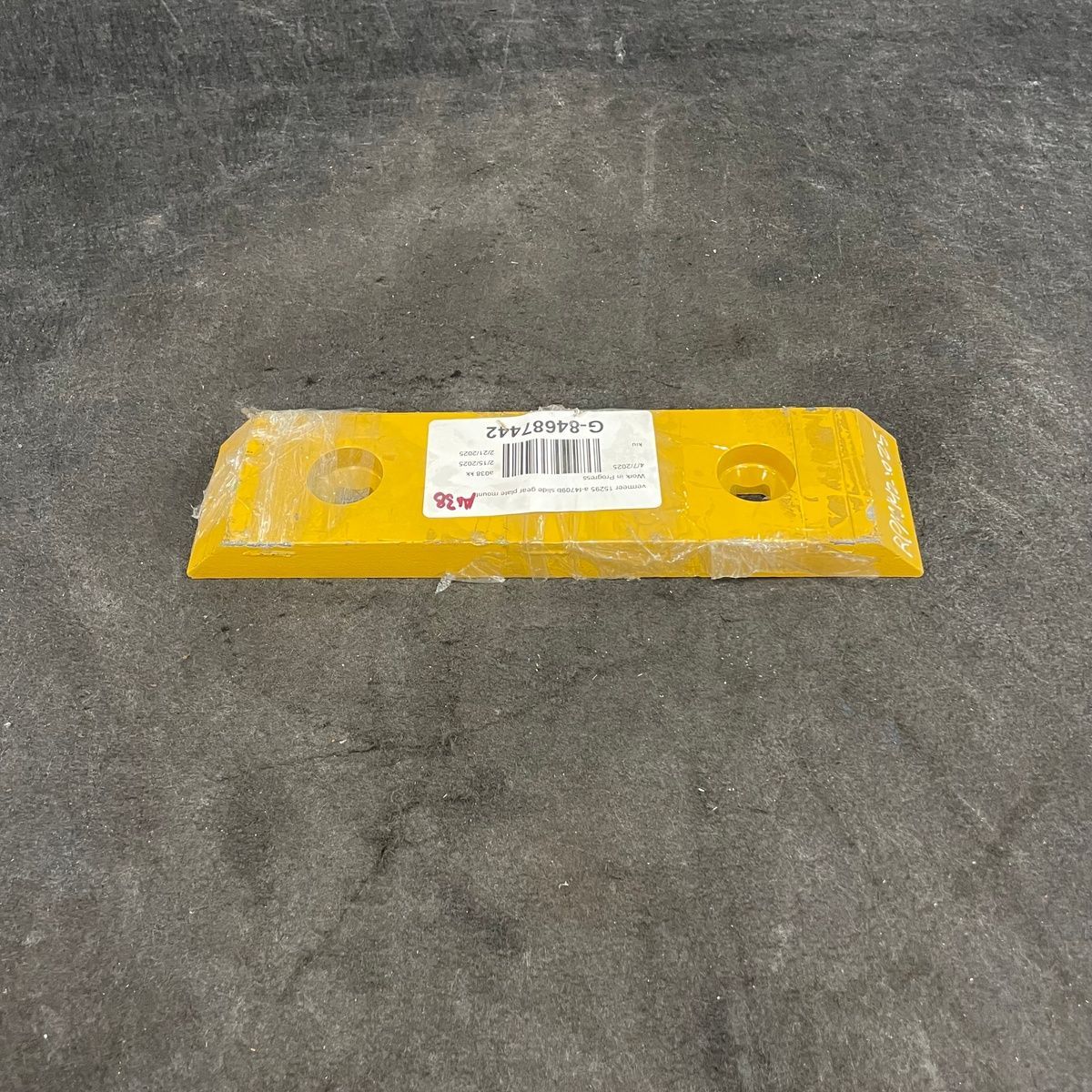 Vermeer 15295 A-I4709B Side Gear Plate Mount - Photo 2