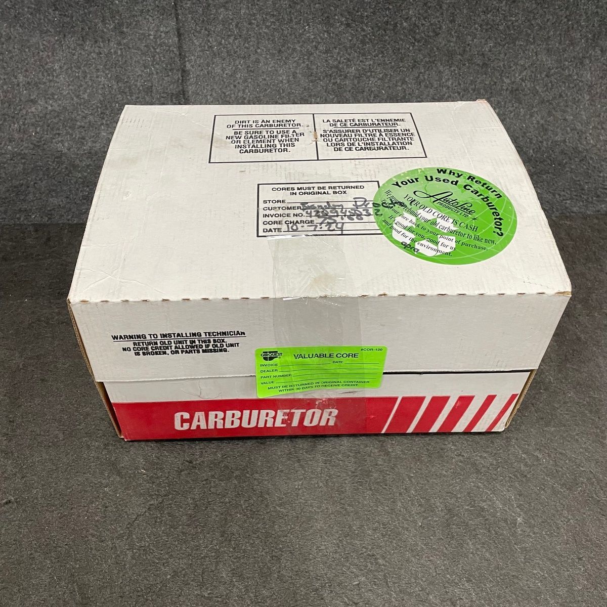 AutoLine FI9013 Fuel Injection Throttle Body Remanufactured Rochester Carburetor - Photo 3