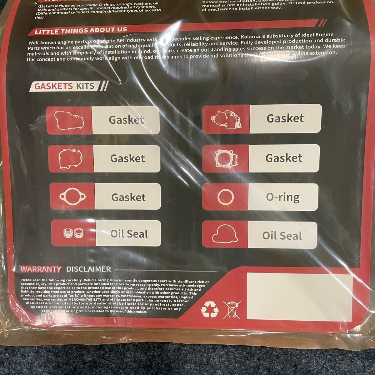 Kalama Crankshaft Assembly Kit 2-Stroke Engine Rebuild Set - Photo 22