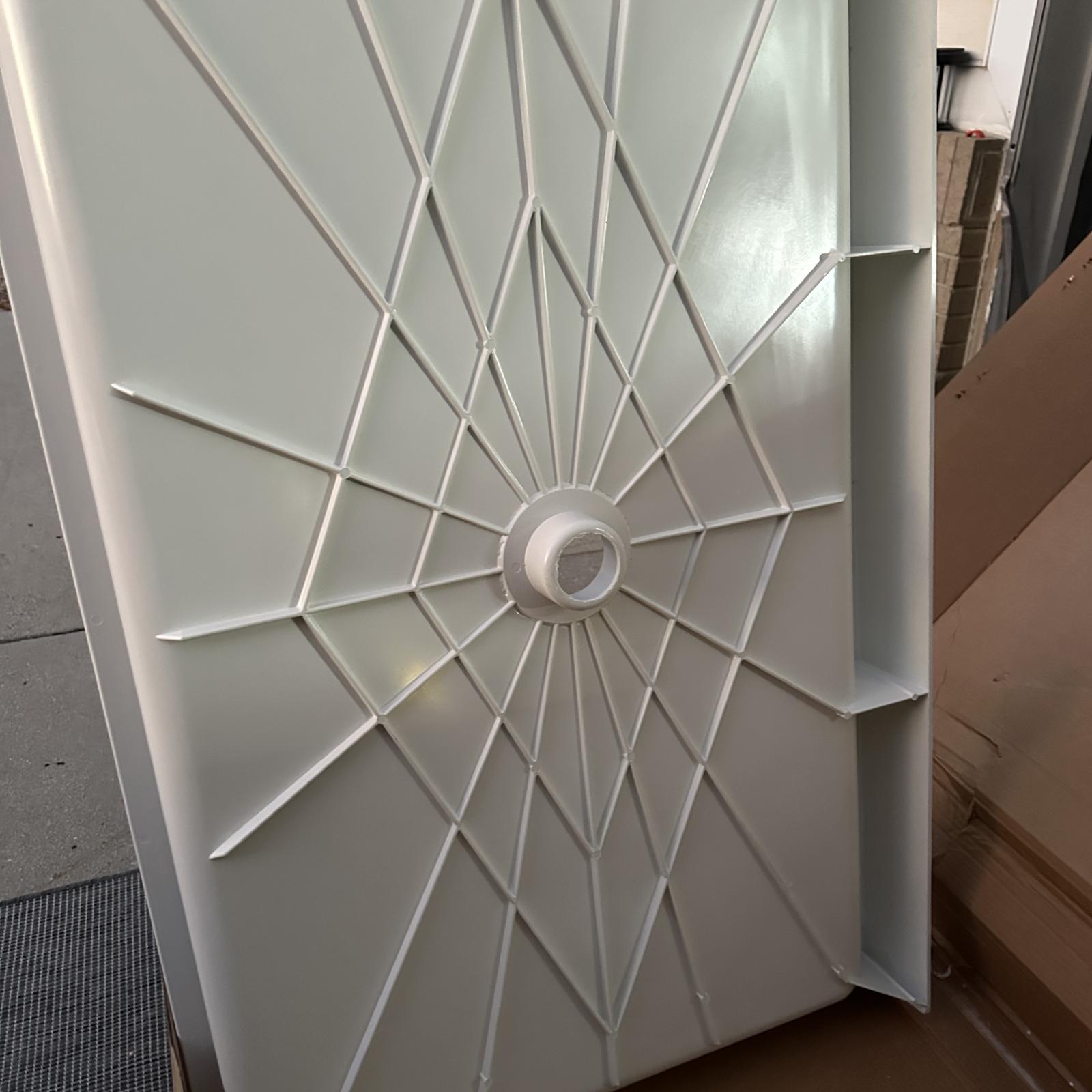 Swan FF034 Shower Base Pan 34x48 in Center Drain Solid Surface White - Photo 6