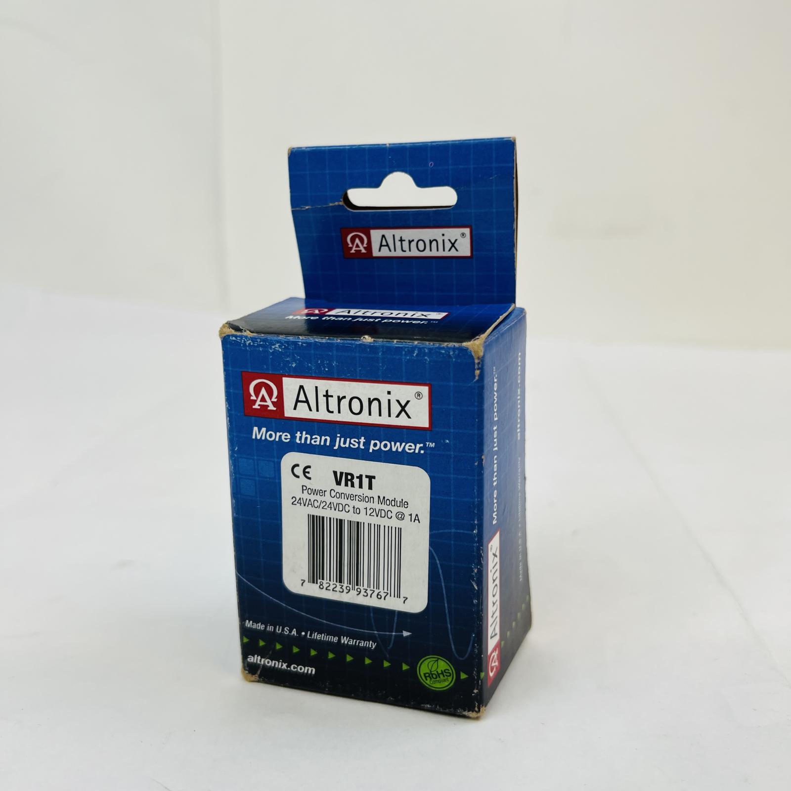 Altronix VR1T Power Conversion Module 24VAC/24VDC to 12VDC @1A - Photo 2