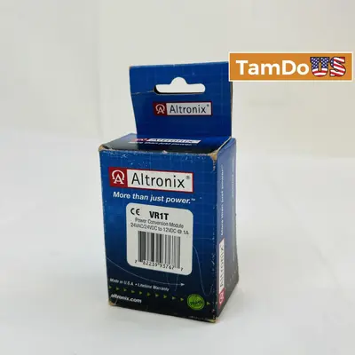 Altronix VR1T Power Conversion Module 24VAC/24VDC to 12VDC @1A at Electrical Equipment & Supplies in new_open_box condition