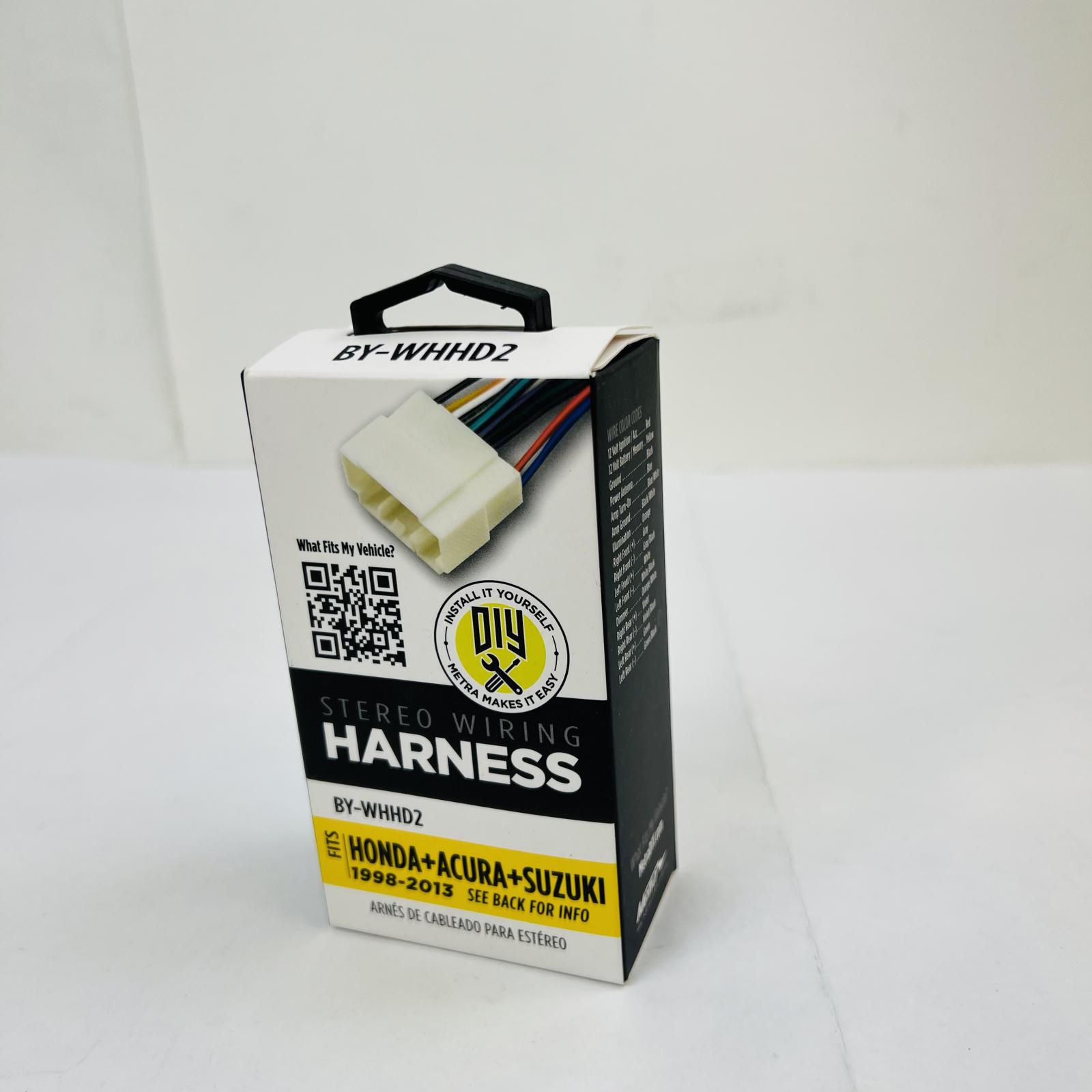 Metra BY-WHHD2 Stereo Wiring Harness for Honda Acura Suzuki 1998–2013 - Photo 2