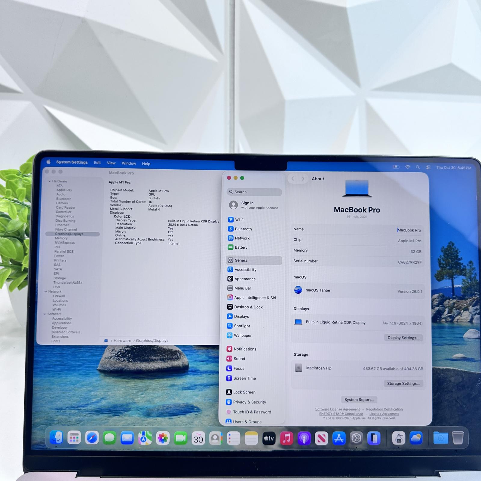 Macbook Pro (14-inch, 2021) M1 Pro, 16-Core GPU, 32GB, 512GB SSD - Photo 4