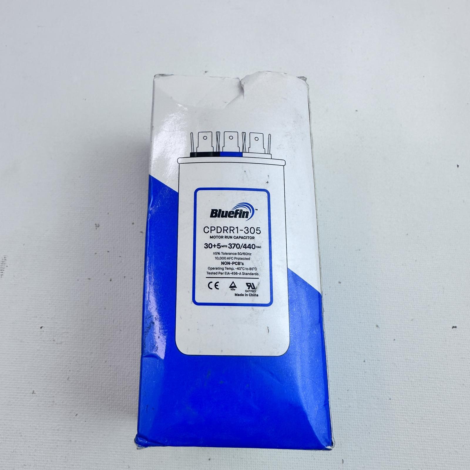 BlueFin CPDRR1-305 Capacitor 30/5 µF ±5%, 370/440V AC - Photo 5