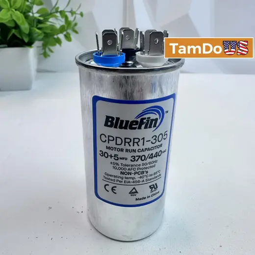 BlueFin CPDRR1-305 Capacitor 30/5 µF ±5%, 370/440V AC at TamDoUS Taylorsville
