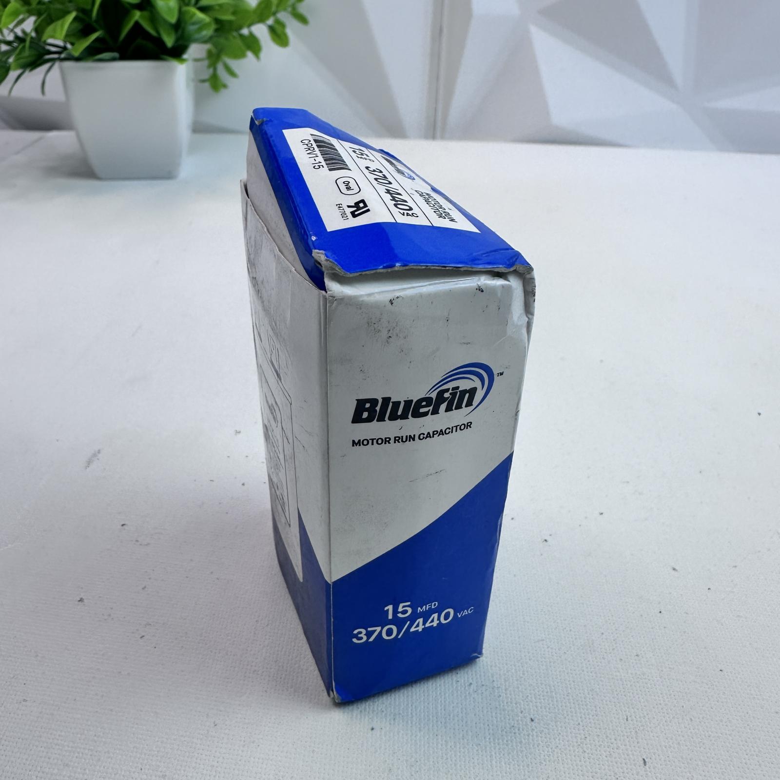 BlueFin CPRV1-15 Capacitor 15 µF ±5%, 370/440V AC Motor Run - Photo 6