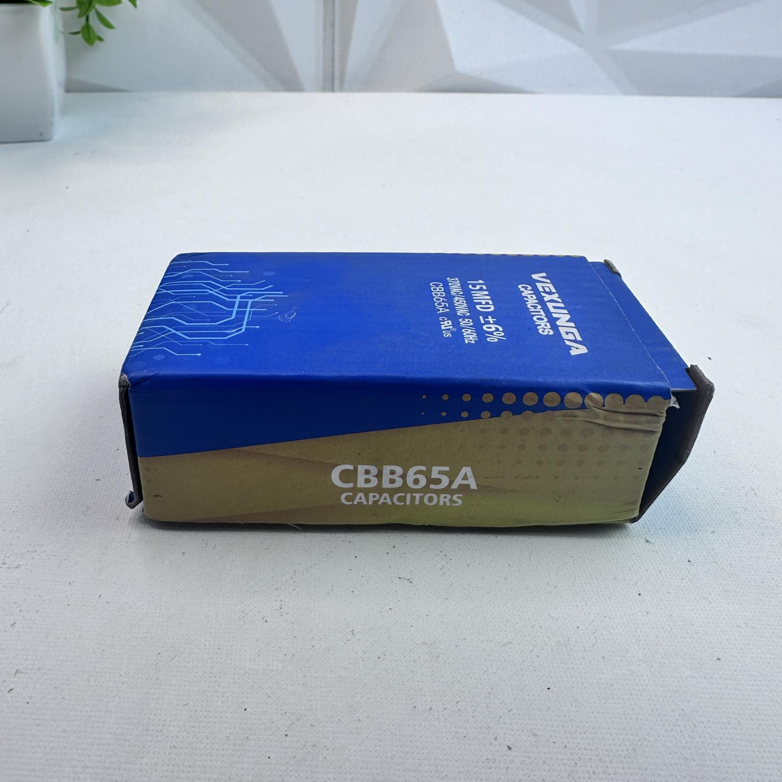 Vexunga CBB65A Capacitor 15 µF ±6%, 370/450V AC Motor Run Capacitor - Photo 9
