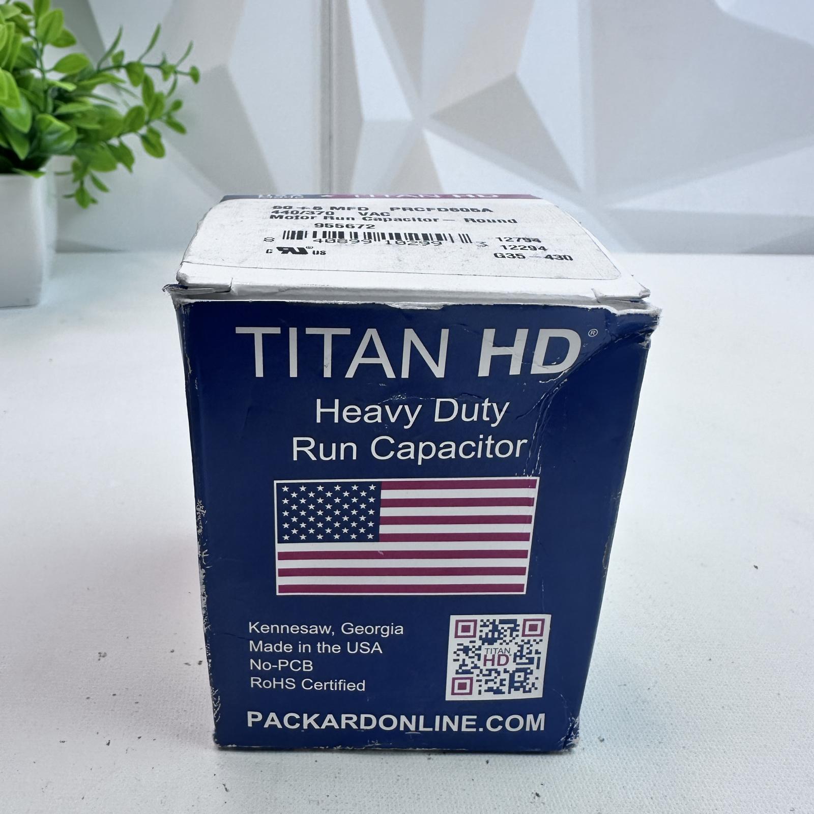 Titan HD PRCFD605A Capacitor 60/5 µF ±5%, 440/370V AC - Photo 4
