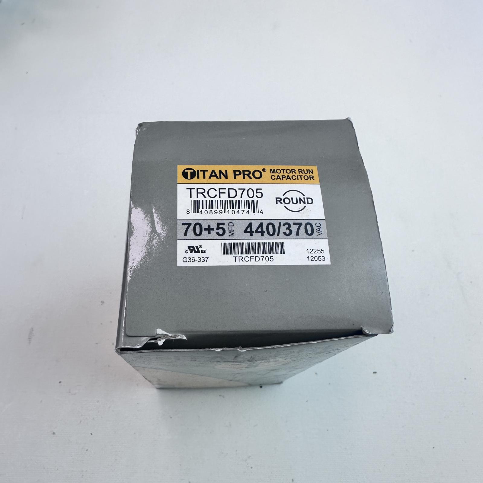 Titan Pro TRCFD705 Capacitor 70/5 µF ±5%, 440/370V AC - Photo 4