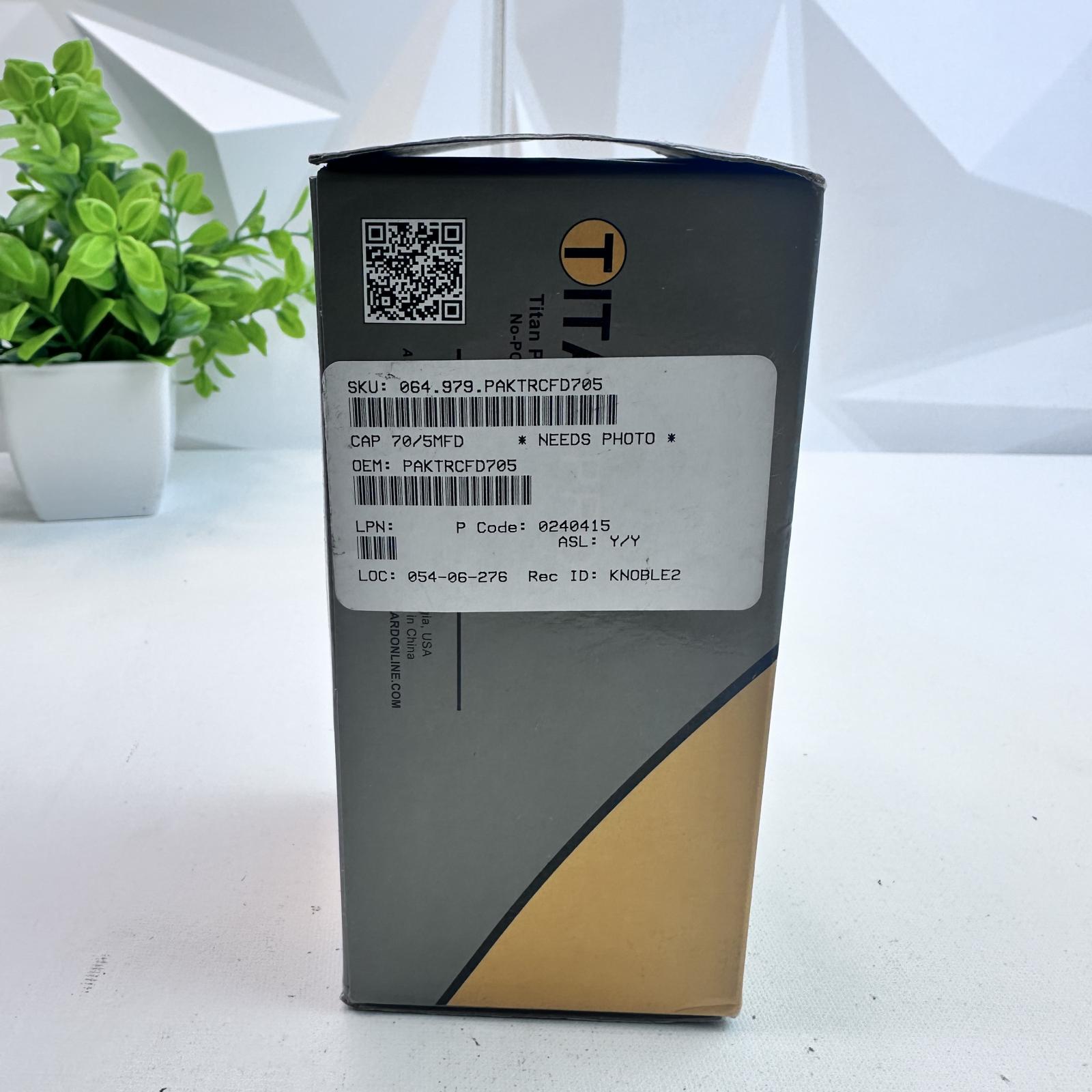 Titan Pro TRCFD705 Capacitor 70/5 µF ±5%, 440/370V AC - Photo 3