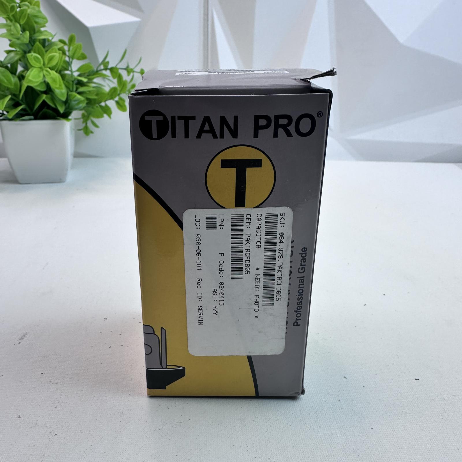 Titan Pro TRCFD605 Capacitor 60/5 µF ±5%, 440/370V AC - Photo 6