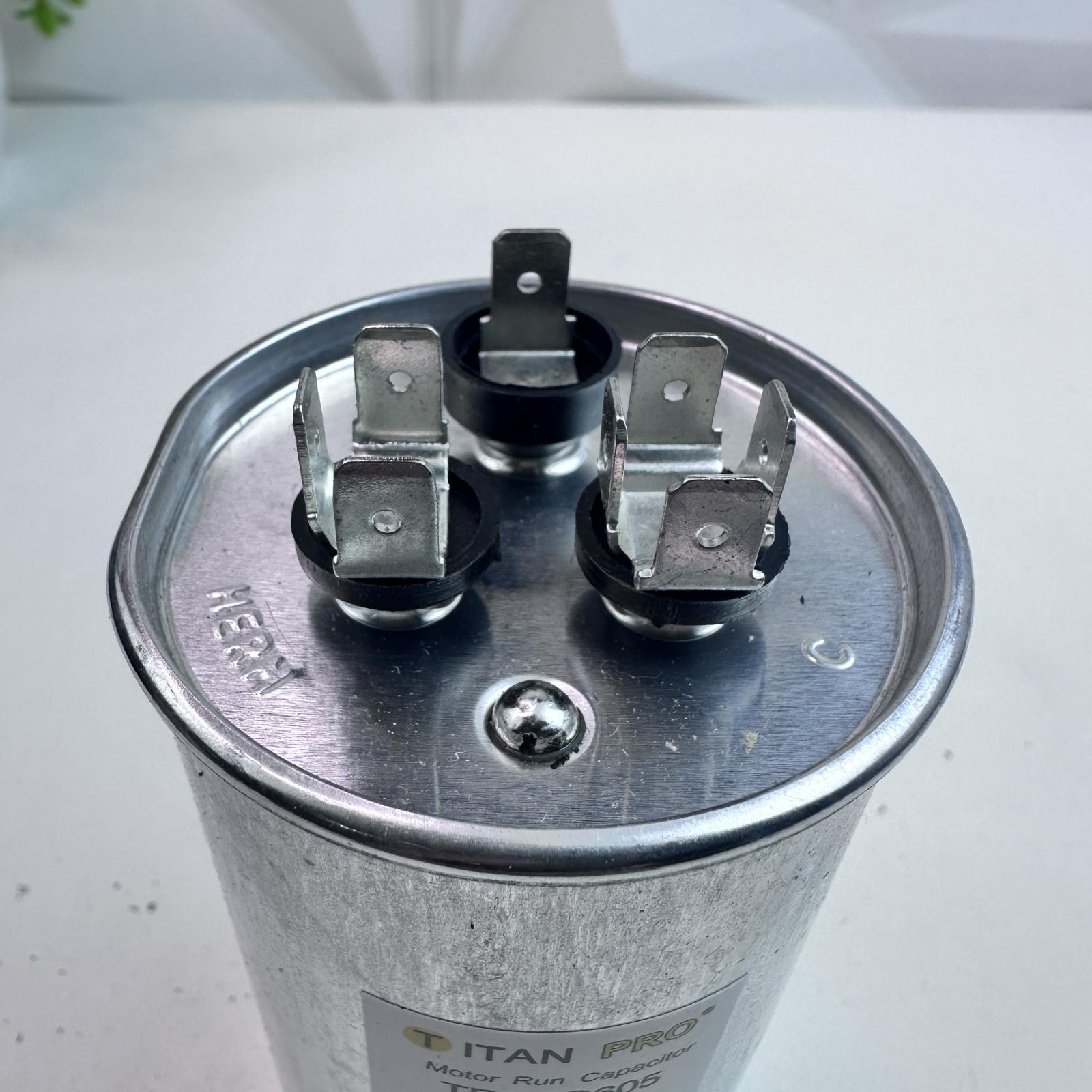 Titan Pro TRCFD605 Capacitor 60/5 µF ±5%, 440/370V AC - Photo 10