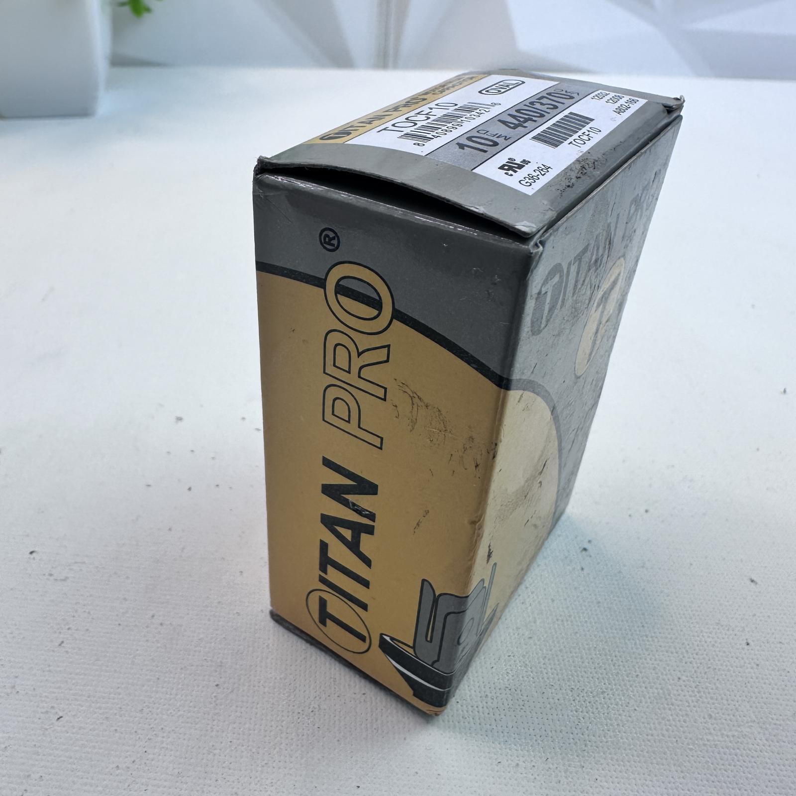 Titan Pro TOCF10 Capacitor 10 µF ±5%, 440/370V AC - Photo 6