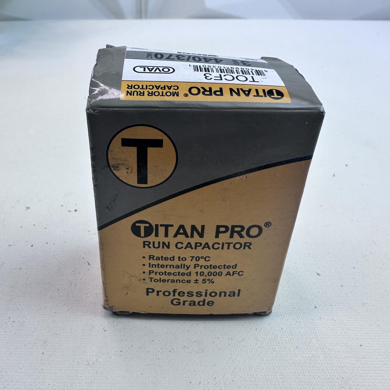 Titan Pro TOCF3 Capacitor 3 µF ±5%, 440/370V AC - Photo 7