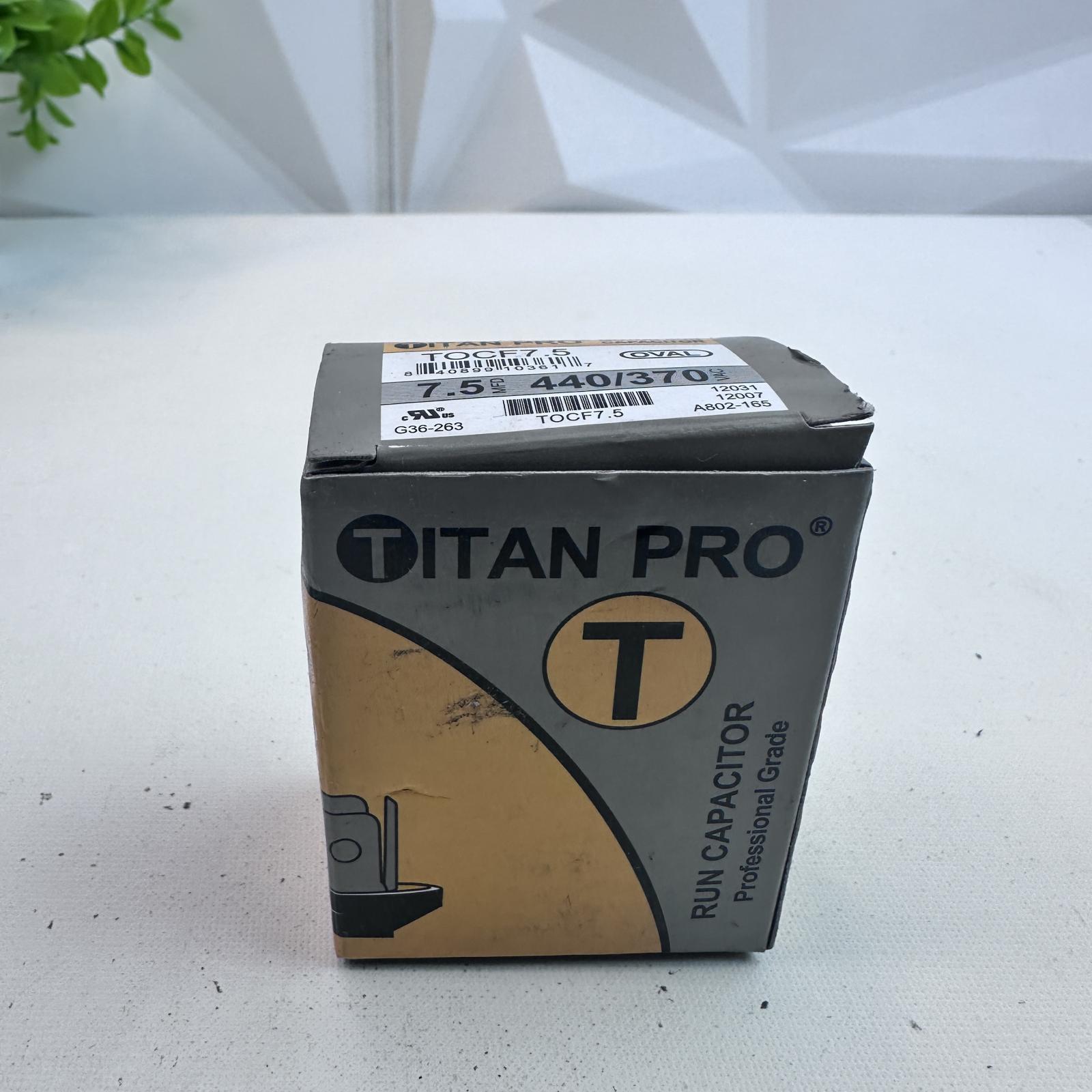 Lot of 3 Titan Pro TOCF7.5 Capacitors 7.5 µF ±5% - Photo 2