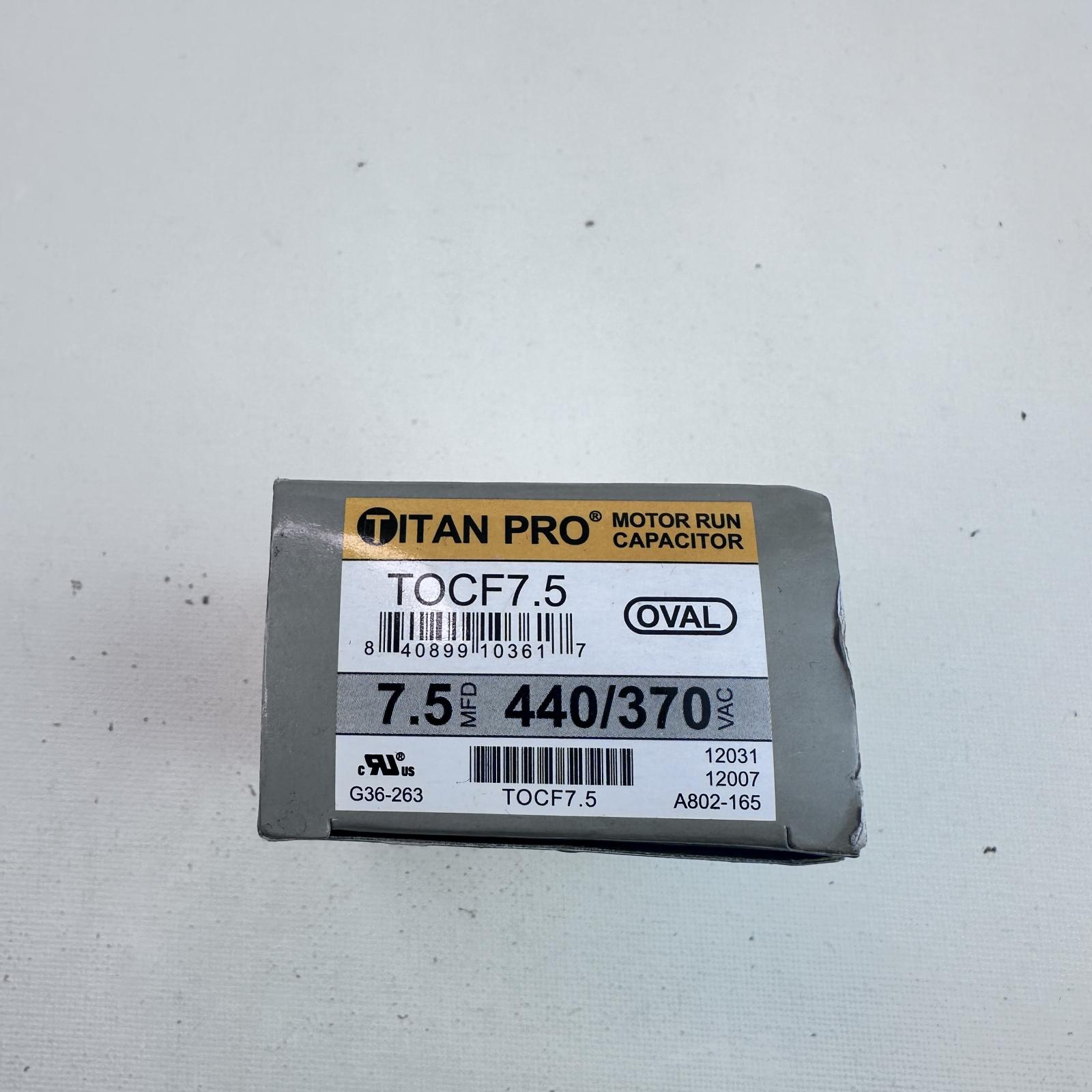 Lot of 3 Titan Pro TOCF7.5 Capacitors 7.5 µF ±5% - Photo 3