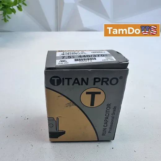 Lot of 3 Titan Pro TOCF7.5 Capacitors 7.5 µF ±5% at TamDoUS Taylorsville