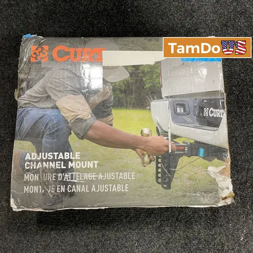 CURT 45900 Adjustable Channel Mount Hitch, 2-1/2" Receiver, 14,000 lbs Capacity at TamDoUS Taylorsville