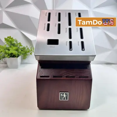 Zwilling Henckels 19 Piece Forged Accent Self-Sharpening Knife Block at Kitchen, Dining & Bar in new_open_box condition