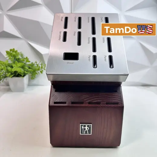 Zwilling Henckels 19 Piece Forged Accent Self-Sharpening Knife Block at TamDoUS Taylorsville