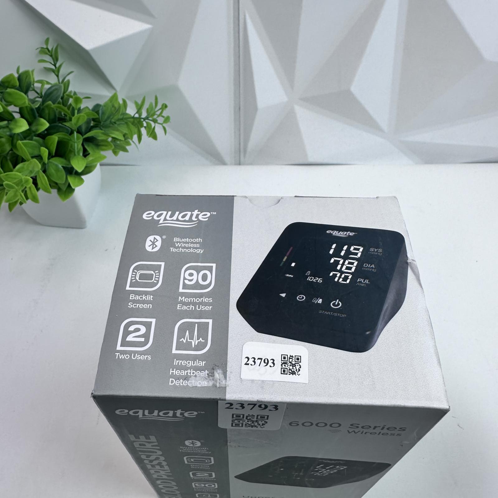 Equate 6000 Series Wireless Upper Arm Blood Pressure Monitor - Photo 4