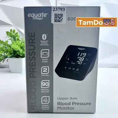 Equate 6000 Series Wireless Upper Arm Blood Pressure Monitor at Medical & Mobility in excellent condition