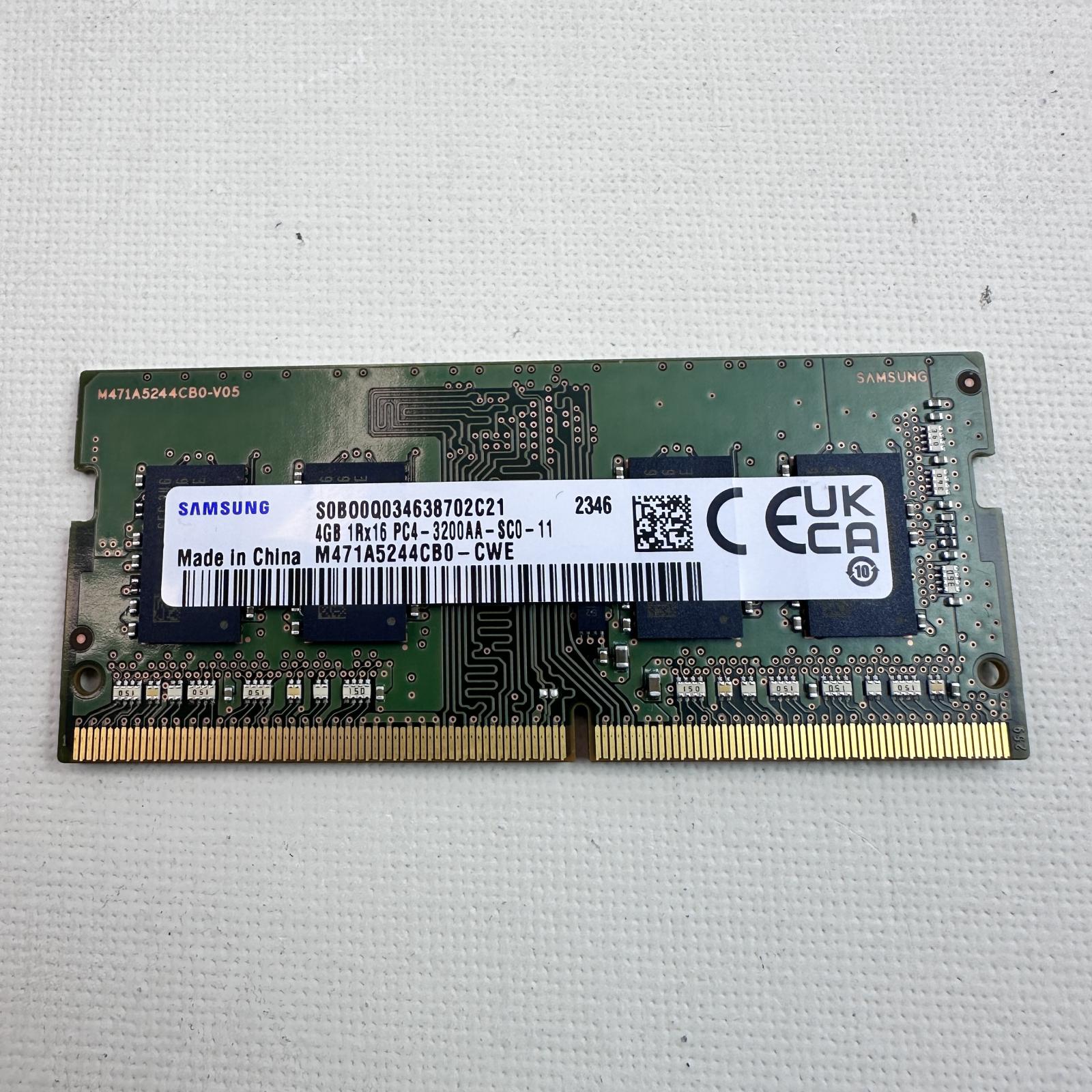 Samsung 4GB DDR4-3200 SODIMM Laptop Memory RAM - Photo 2