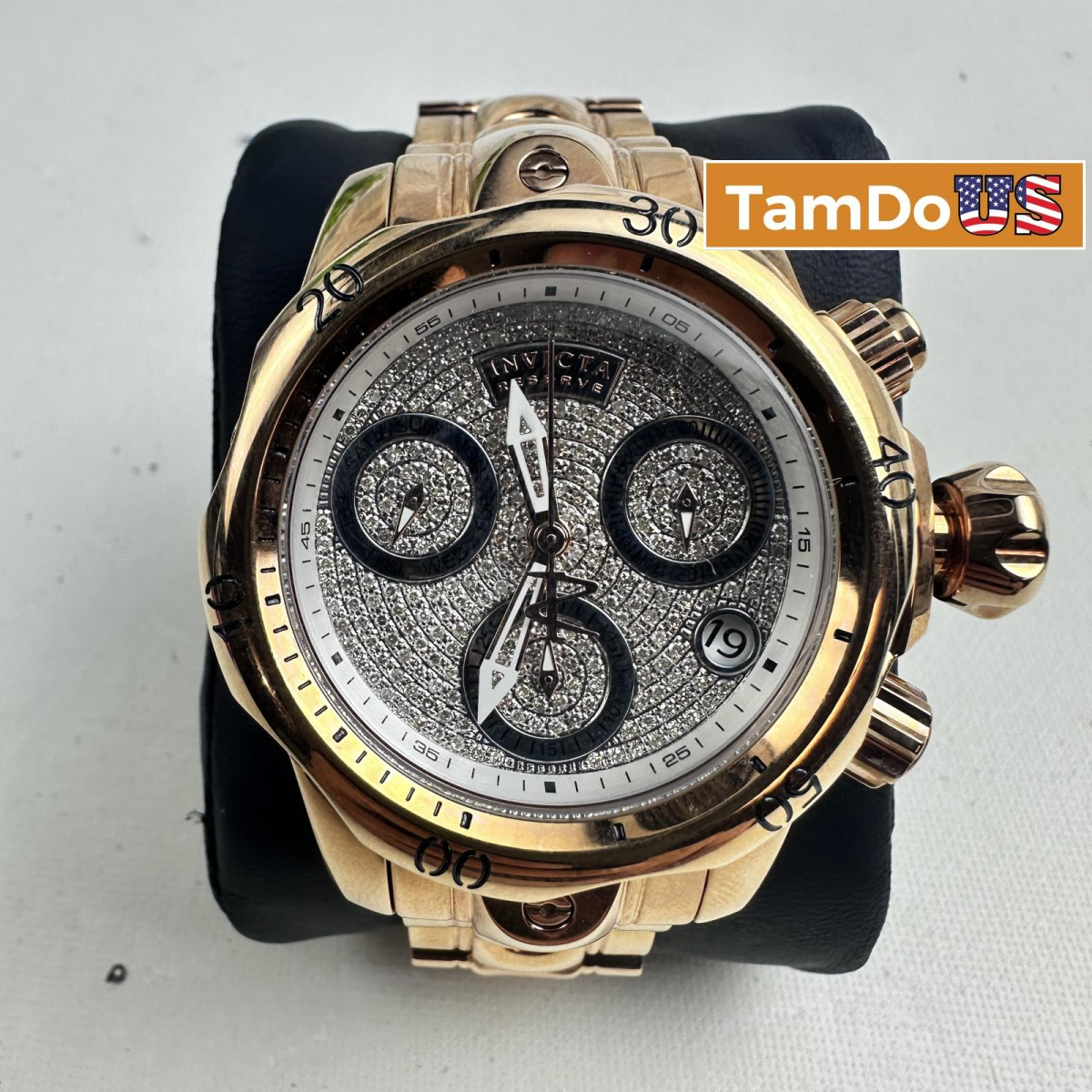 Invicta $2049 Reserve Venom 28617 Women's Watch 41.5mm, 1.16 Ct Diamonds - Photo 1