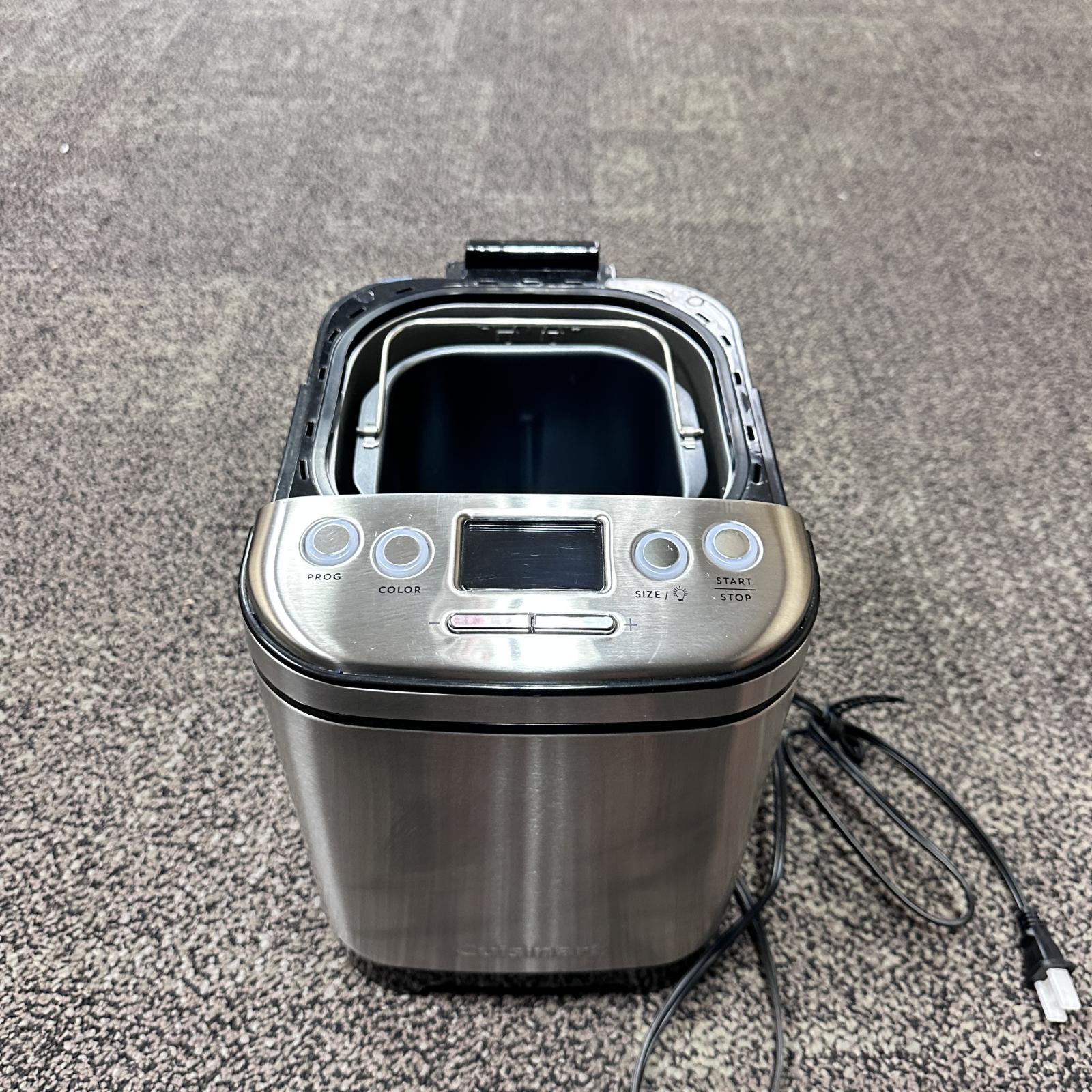 Cuisinart CBK-110 Compact Automatic Bread Maker, 2 lb, Stainless Steel - Photo 4