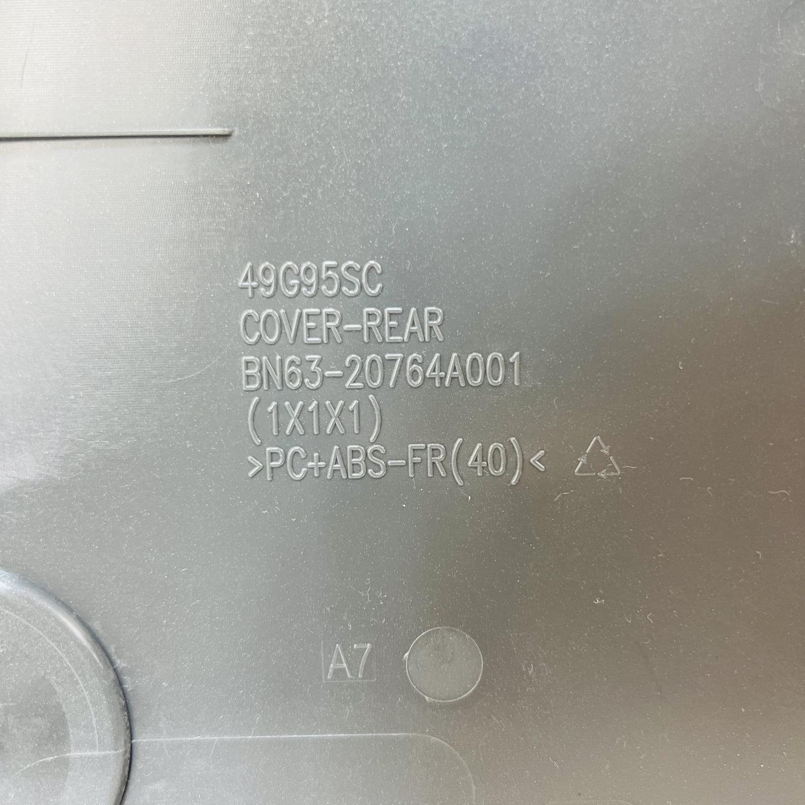 Samsung Odyssey G9 49" Monitor Rear Cover Assembly BN63-20764A001 – Silver - Photo 8