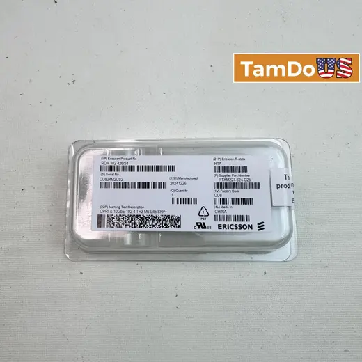 Ericsson RDH 102 426/24 CPRI & 10GbE Module RTX M227-624-C25 at TamDoUS Taylorsville