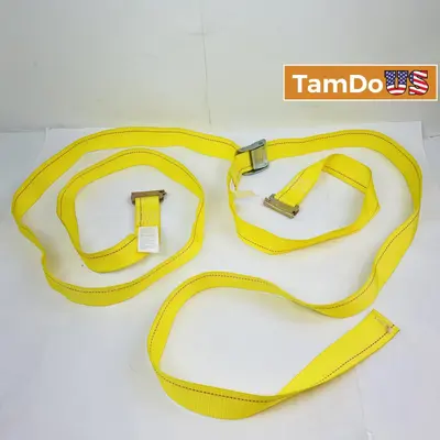 Allegheny Industrial 155" Cargo Strap w/ Snap Hook at Light Industrial Equipment & Tools in new_open_box condition