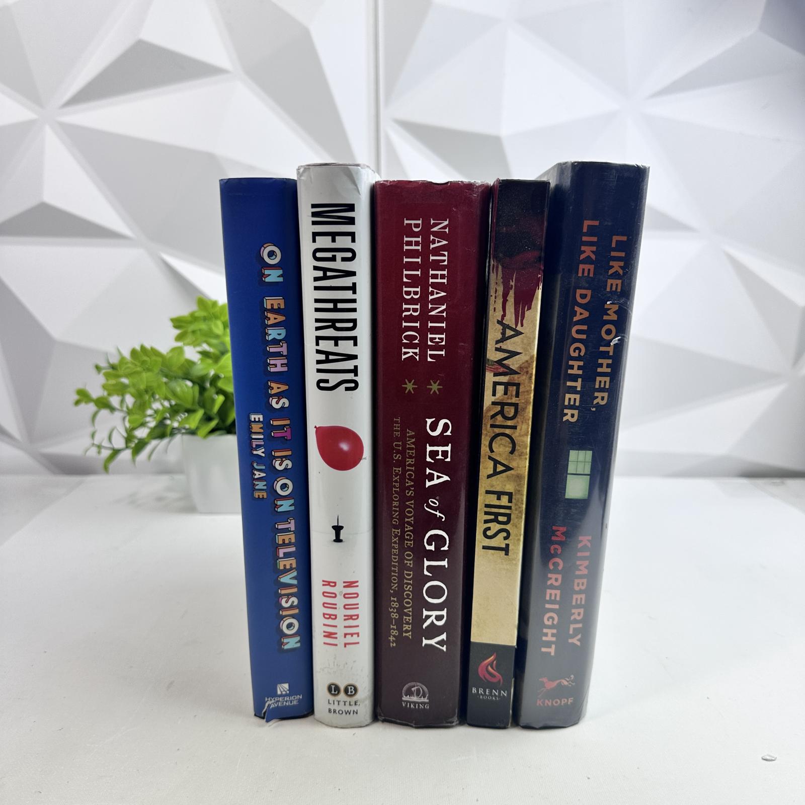 Book Lot of 5 Hardcover Mixed Titles – Fiction & Nonfiction Bestsellers - Photo 2