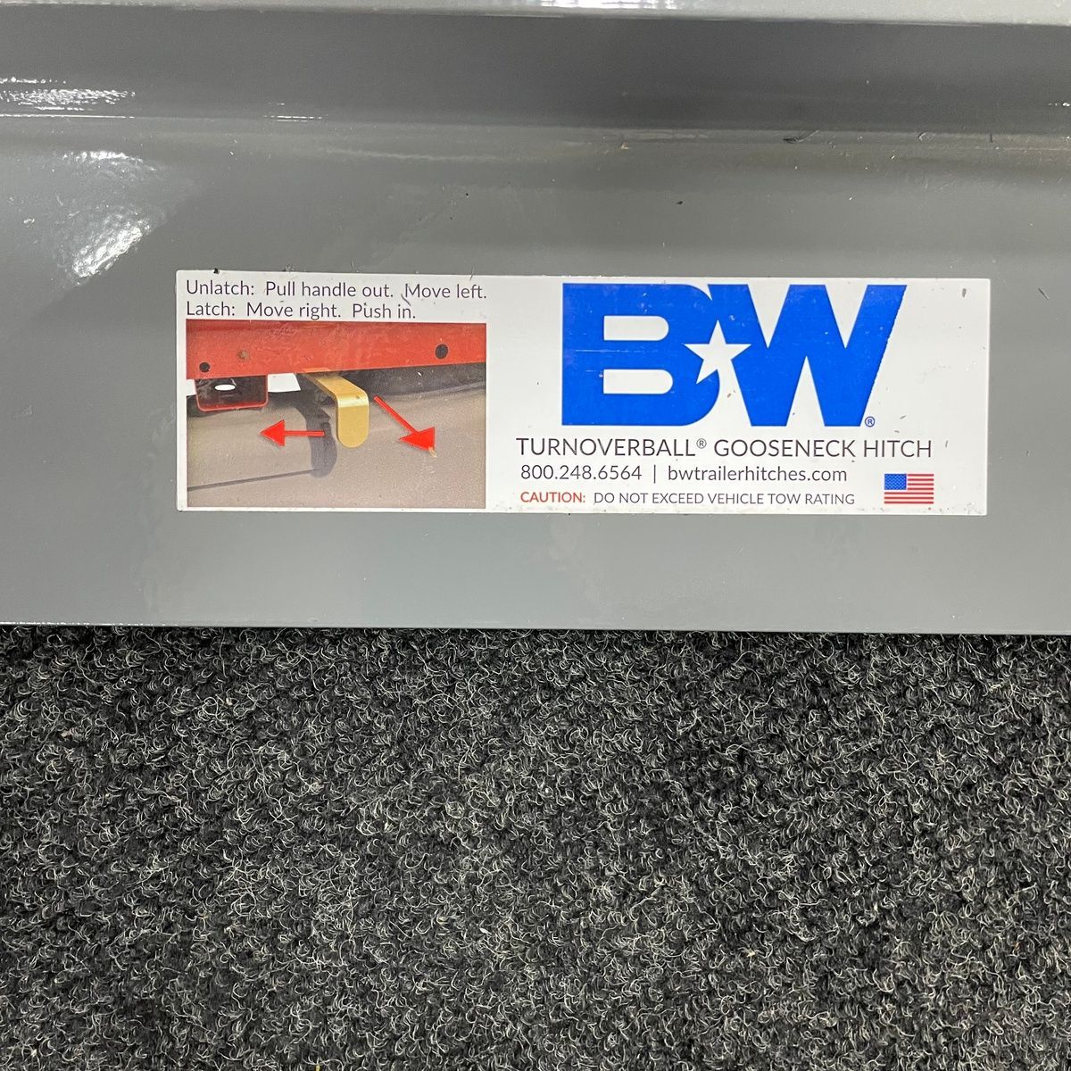 B&W GNRC816 Turnoverball Gooseneck Hitch Kit for GNRM1117 - Photo 8