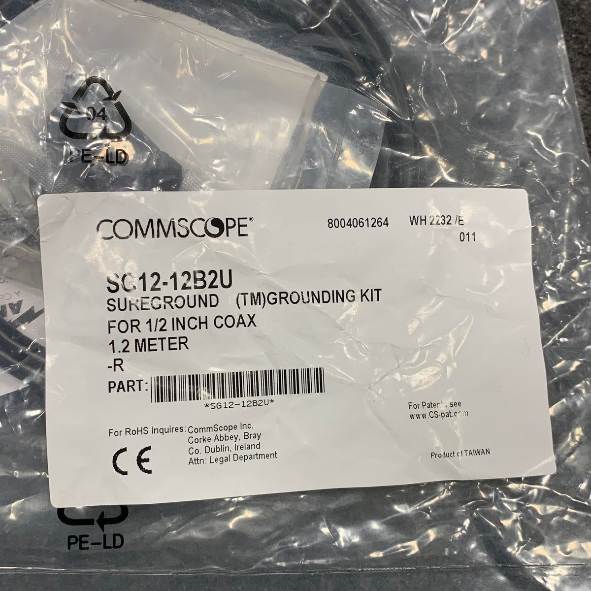 CommScope SC12-12B2U SureGround Grounding Kit for 1/2" Coax, 1.2m - Photo 3