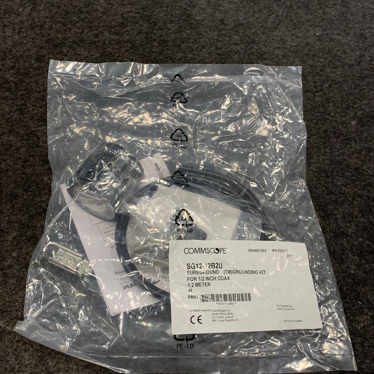 CommScope SC12-12B2U SureGround Grounding Kit for 1/2" Coax, 1.2m - Photo 9