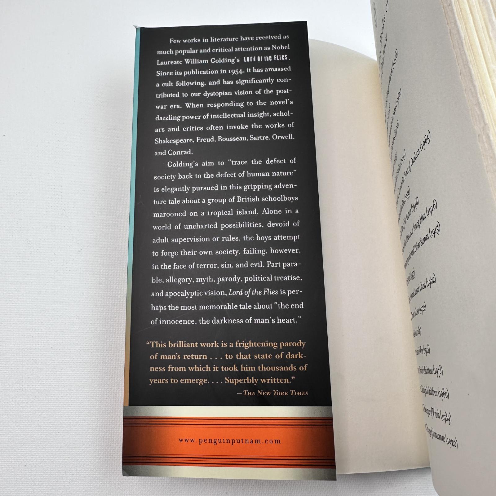 Lord of the Flies by William Golding – Penguin Great Books of the 20th Century - Photo 9