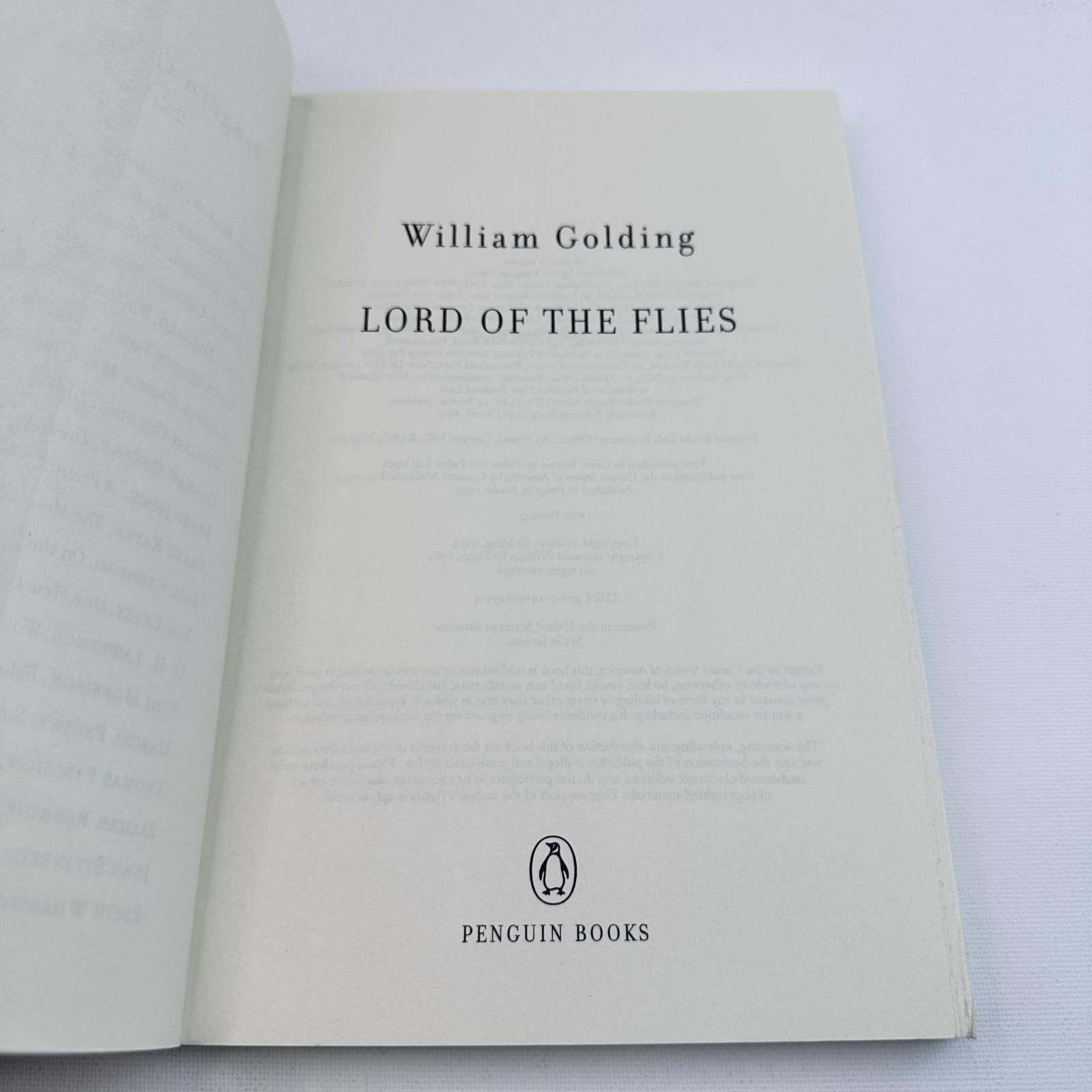 Lord of the Flies by William Golding – Penguin Great Books of the 20th Century - Photo 4