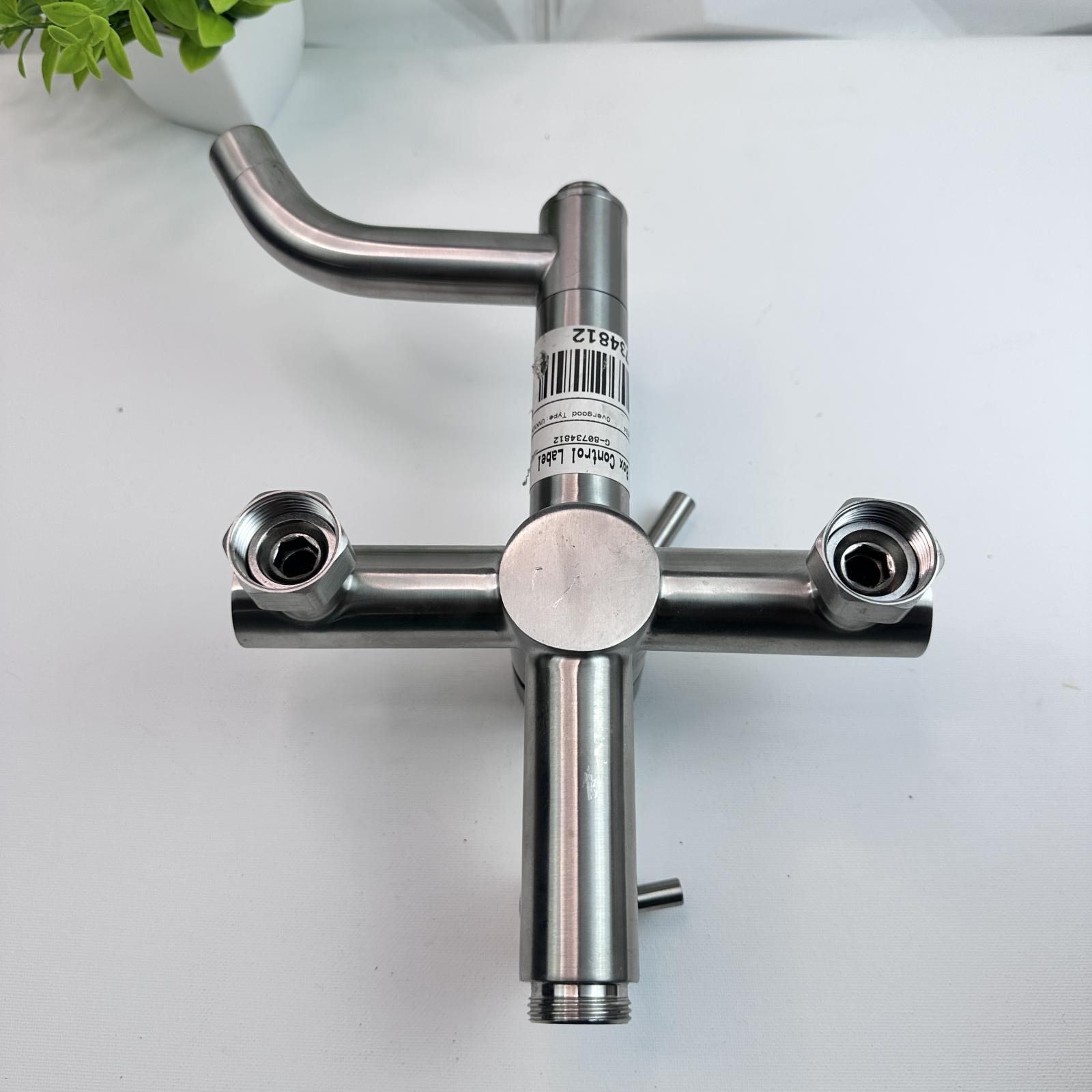 Stainless Steel Wall Mount Bathtub Faucet Mixer Valve – Brushed Finish - Photo 6