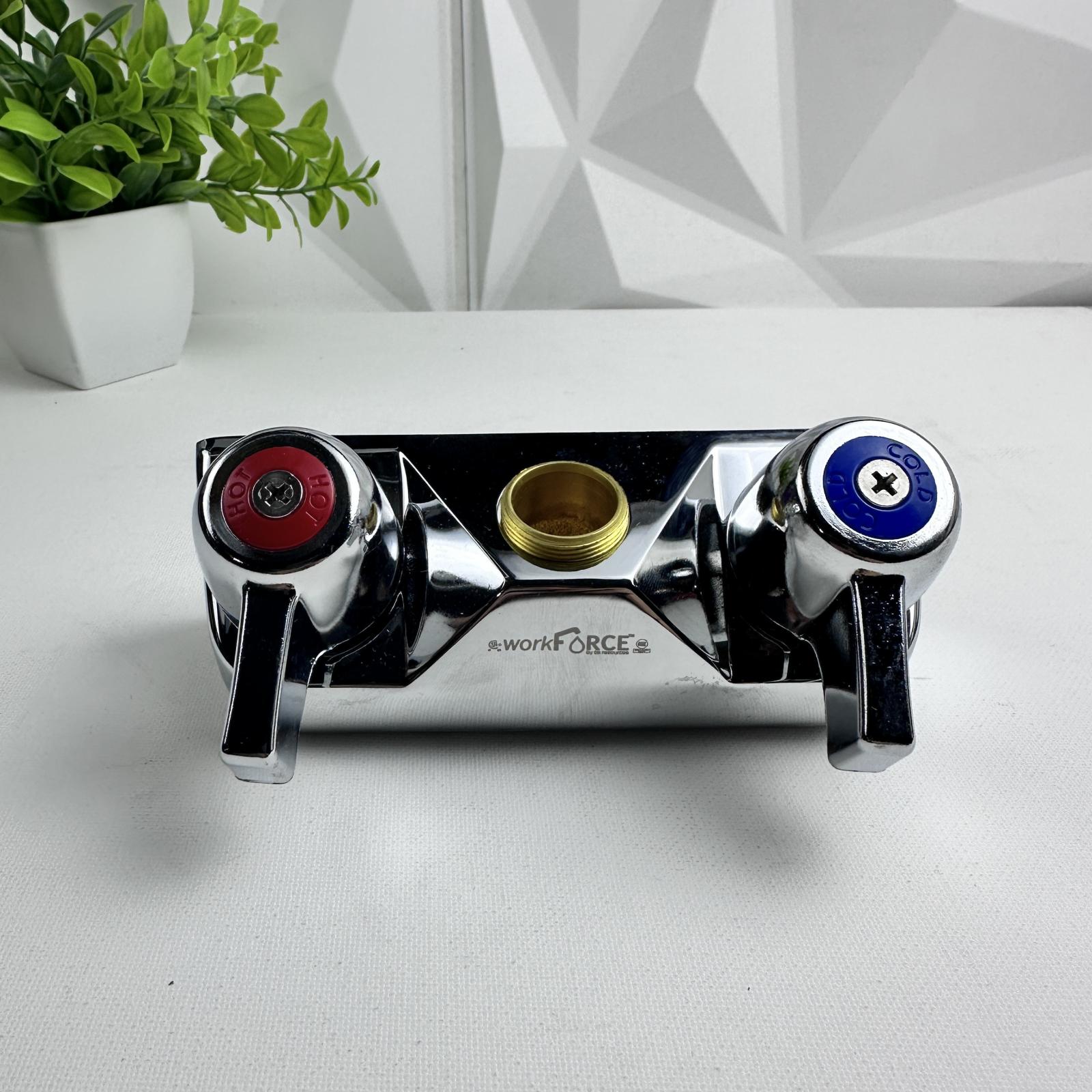 WorkForce Commercial Faucet Valve Body, Hot & Cold Handles - Photo 2